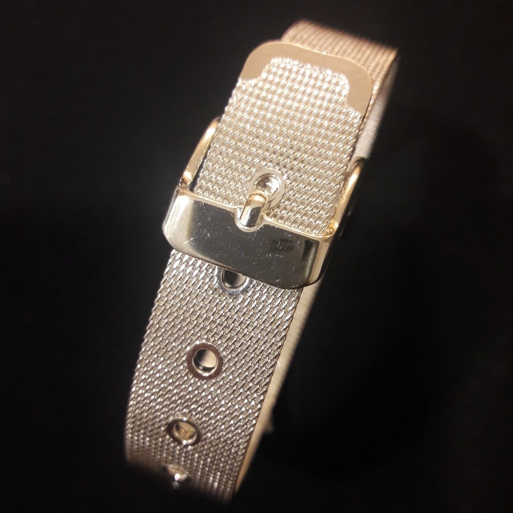 Net Strap Bracelets Silver Plated